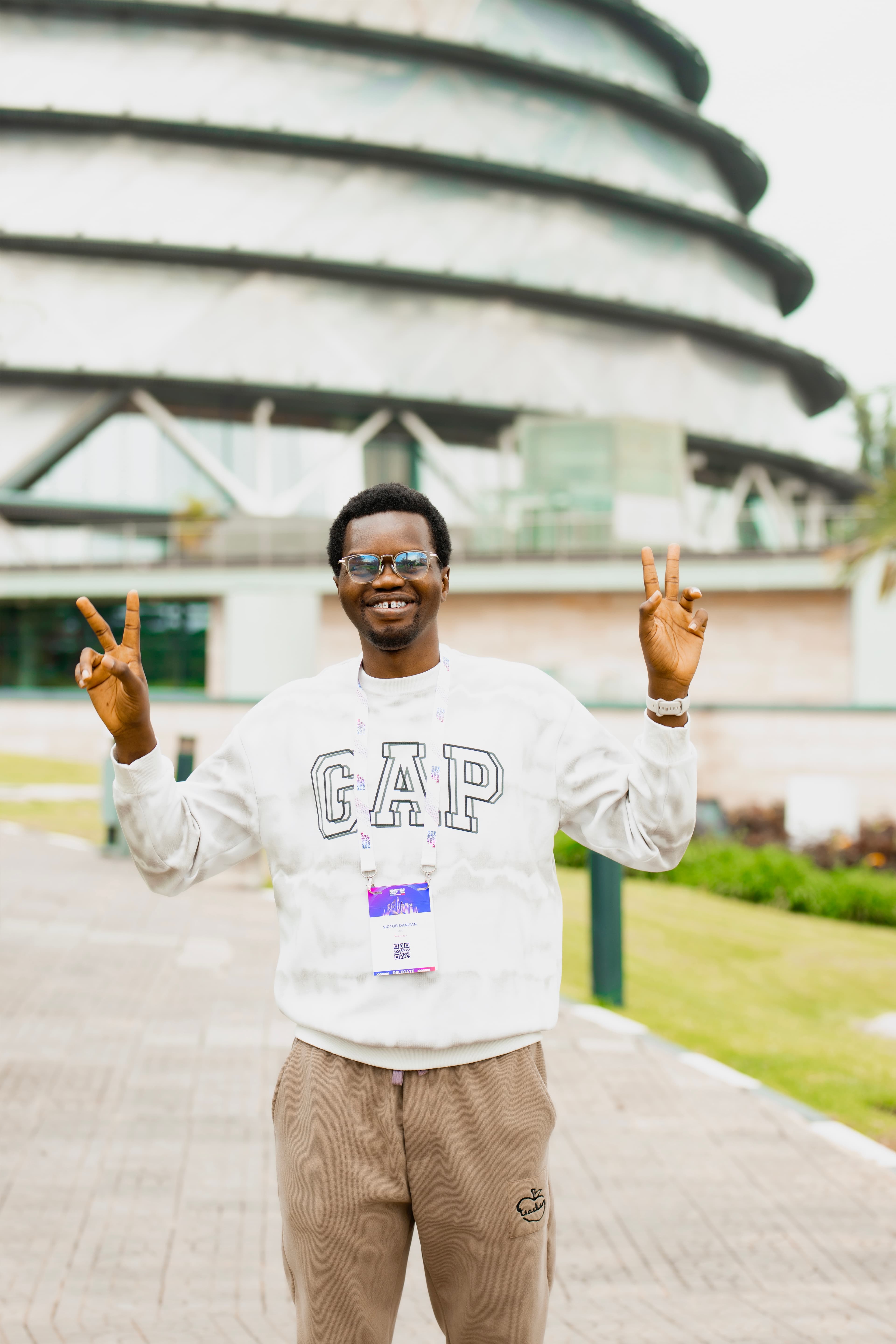 Victor Daniyan — Speaking on stage